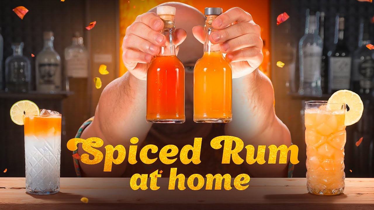 Homemade Spiced Rum & 3 Delicious Cocktails! 🍹