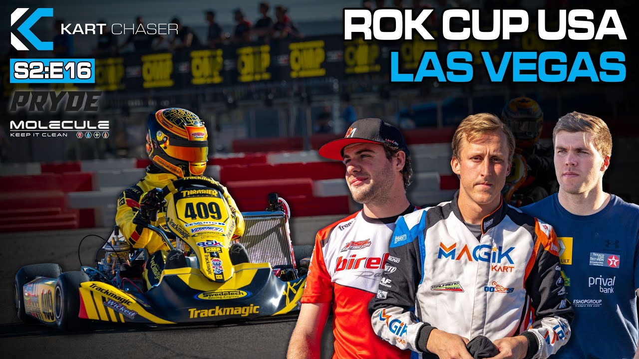 90+ MPH Shifter Karts Racing in Las Vegas! | KC Paddock Pass S2:E16 | 2021 ROK Vegas