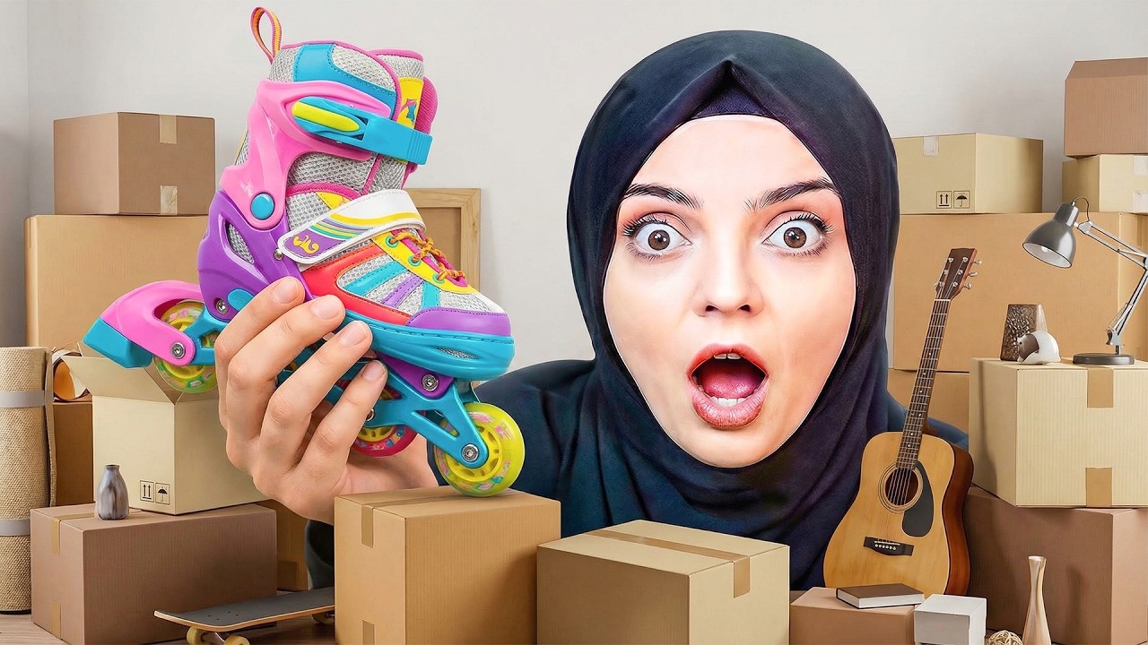 T&Uuml;M EŞYALARI YERLEŞTİR! PATEN SIĞMADI!📦😱