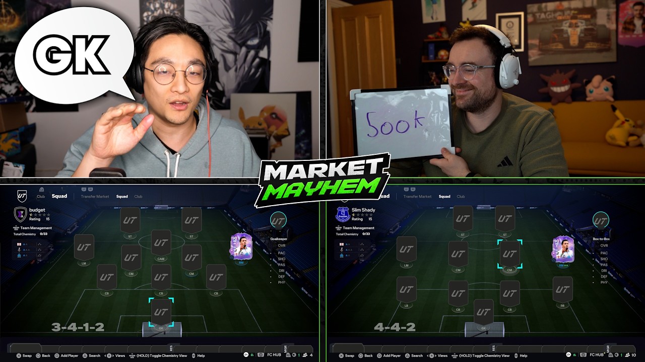 Opponent Chooses Budget!! FF Nwaneri FC26 Market Mayhem