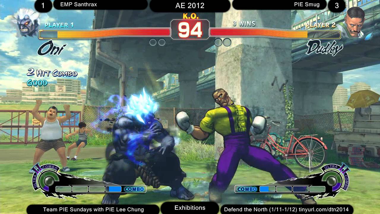 SSF4AE @ Team PIE Sundays - EMP Santhrax (Oni) vs PIE Smug (Dudley)