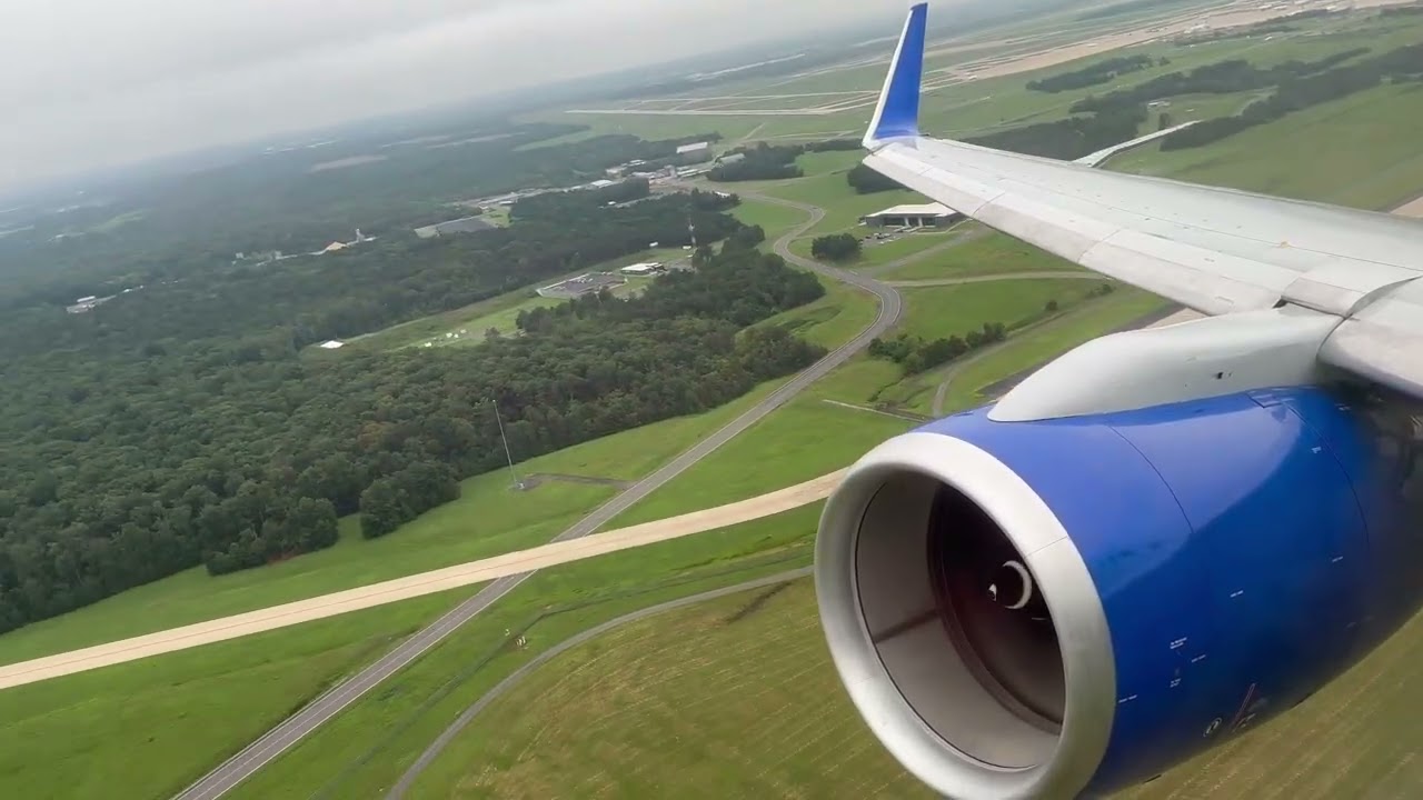 United 757-300 Takeoff from Washington Dulles (IAD)