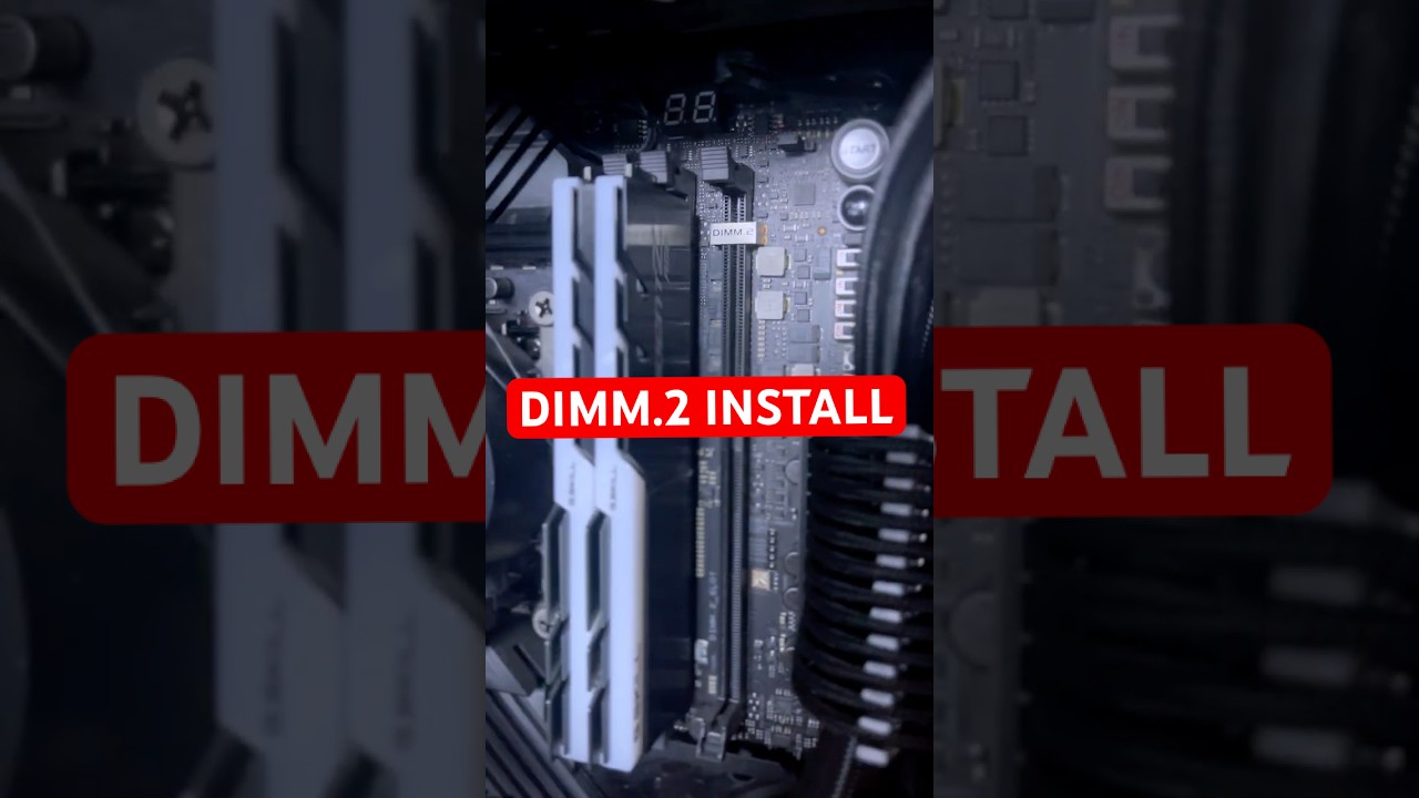 DIMM.2 INSTALL #pctips