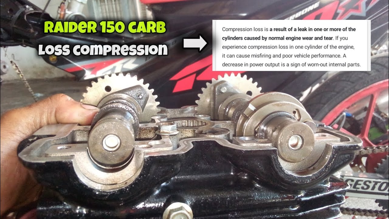 RAIDER 150 LOSS COMPRESSION ANO ANG DAHILAN ??? PAANO AYUSIN???@rdworksideas