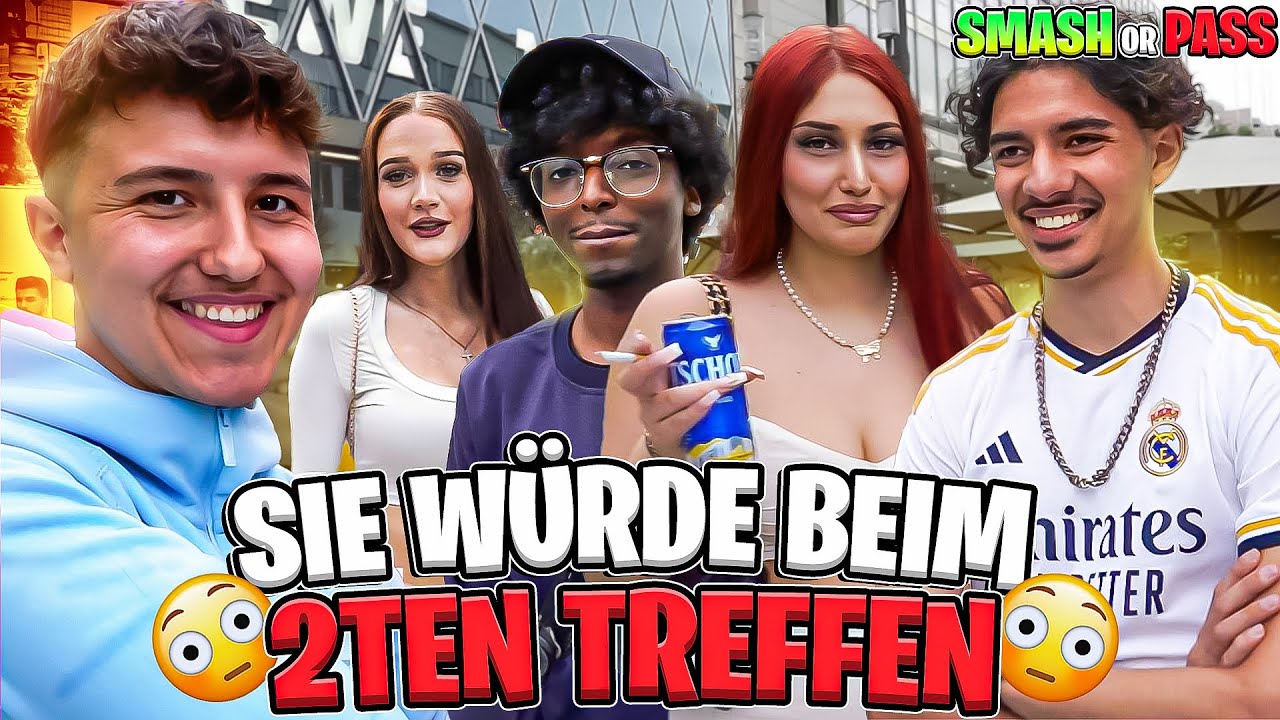 SIE WURDE ANGESPR*TZT💦😂| Smash or Pass ✅❌ | FRANKFURT 📍 | zLuanx