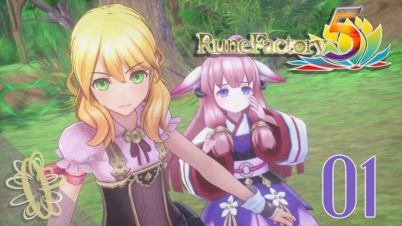 Rune Factory 5 - Gameplay 01 | No Commentary | Longplay