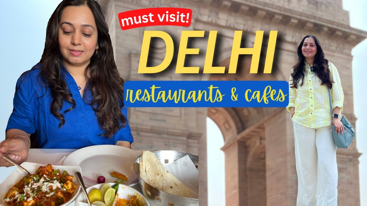 ЛУЧШИЕ рестораны Дели — CP (в основном Connaught Place) и знаменитые кафе, которые стоит посетить...