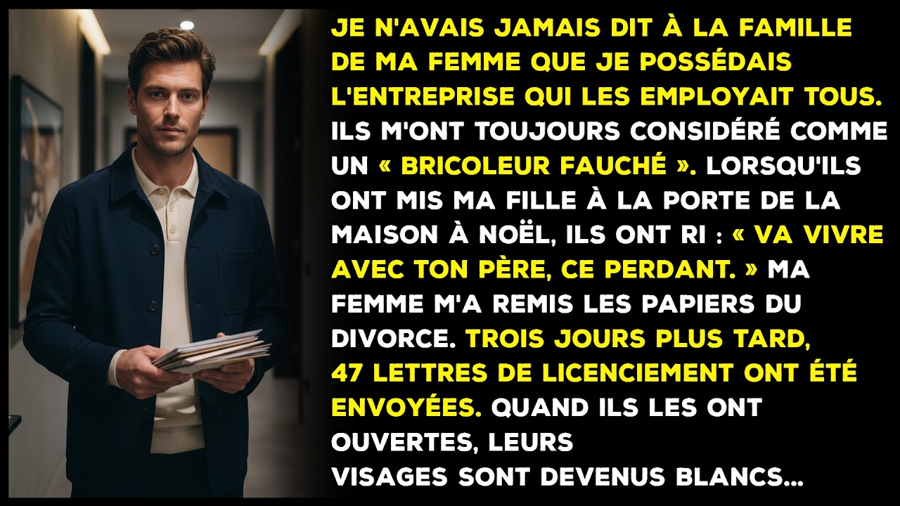 Ils m'ont traité de perdant — trois jours plus tard, 47 lettres sont arrivées.