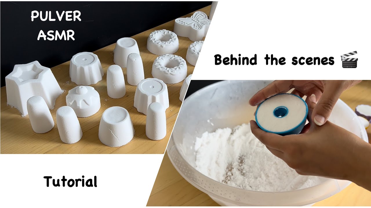 Behind the scene 🎬 Baking soda shapes complete tutorial