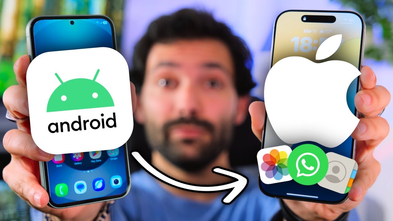 Como transferir datos de Android a iPhone y TODO WhatsApp 📲