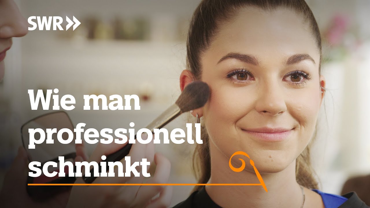 Wie man professionell Make-up aufträgt | SWR Handwerkskunst