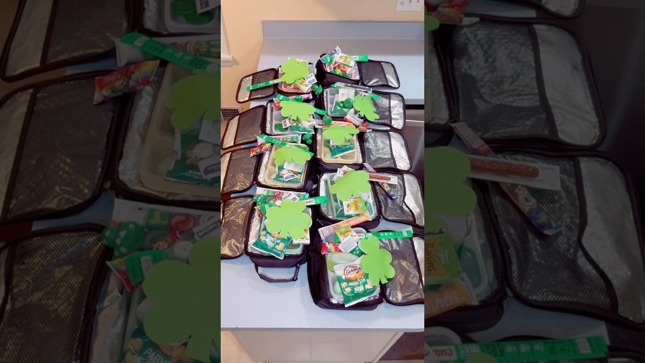☘️St Patrick&rsquo;s Day Lunches For 9 Kids
