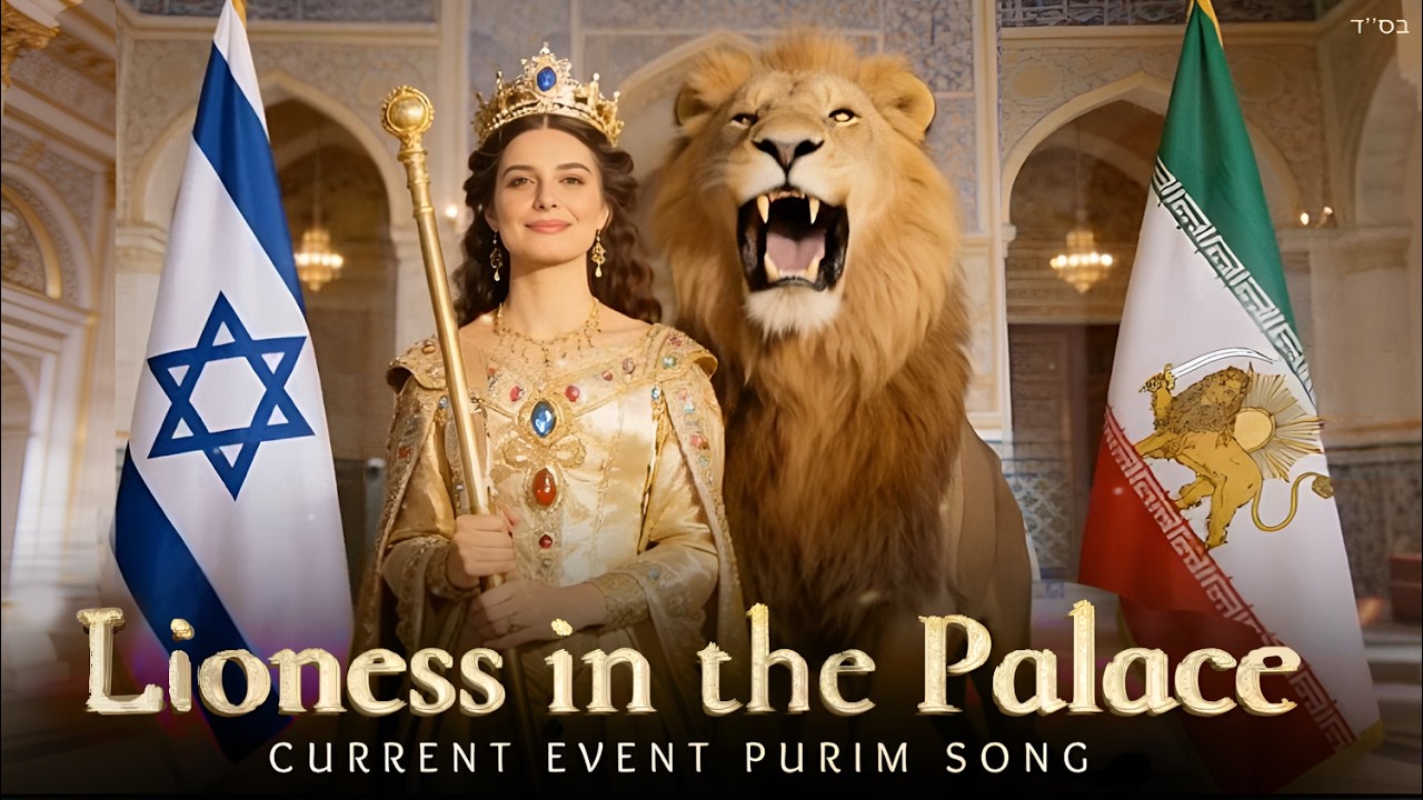 Purim Anthem 2026 🔥 Lioness in the Palace Song | Israel & Iran Uplifting Hebrew & English Music