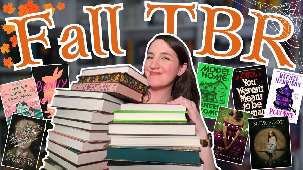 The Books I'm Reading This Fall 🍂🎃|| New Horror 🪱, Haunted Houses 🏚️, Dark Academia 🐇, Witches 🧹🌙