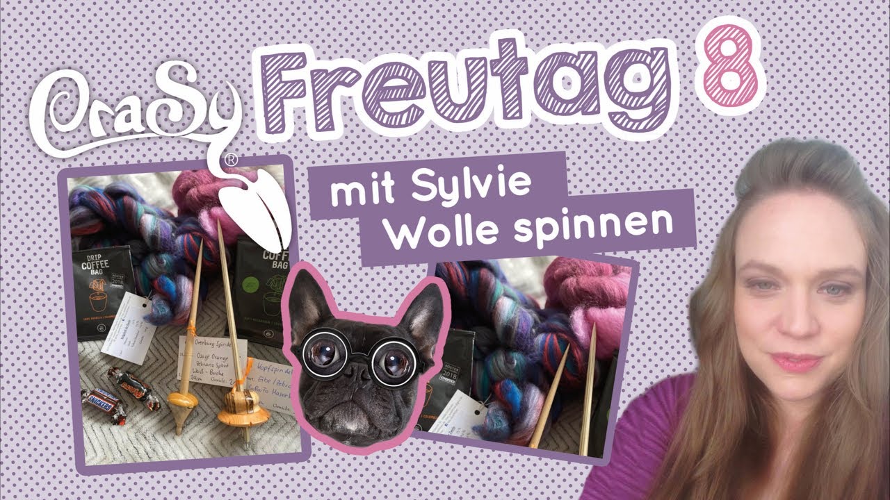 CraSy Freutag 8 - Spinnen mit der Handspindel für Einsteiger