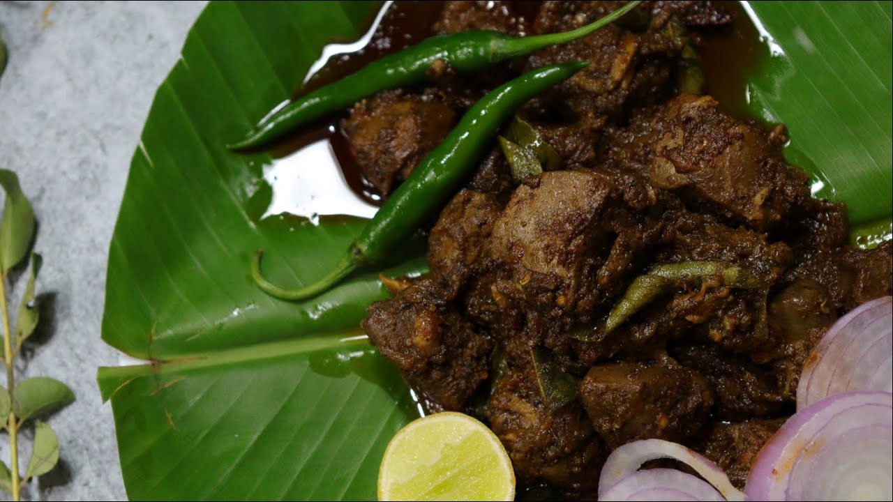 Authentic Kerala Style Spicy Mutton Liver Masala Fry | Masala Kaleji Fry Recipe | Bakra Eid Special