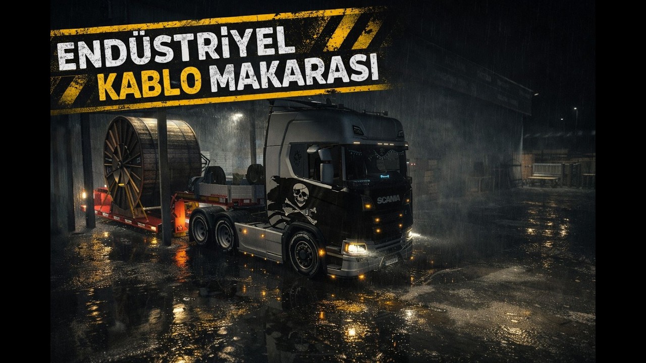 ETS2/ ENDÜSTÜRİYEL KABLO MAKARASI SEVKİYATI