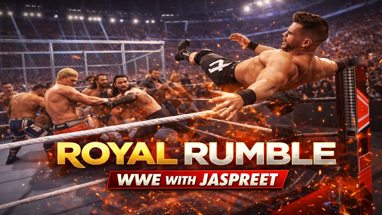 30 Men. One Winner. One WrestleMania Dream | Men’s Royal Rumble 2026 - WWE 2K24