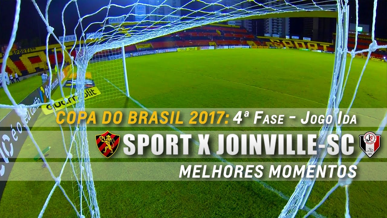 Melhores Momentos de Sport 2 x 1 Joinville pela Copa do Brasil 2017