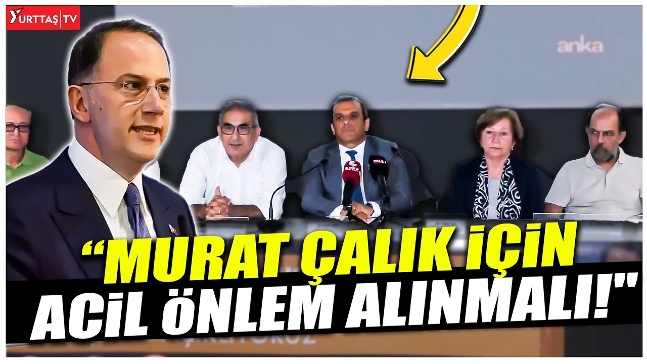 Türk Tabipleri Birliği: Mehmet Murat Çalık için acil önlem alınmalı!