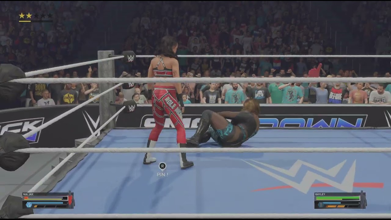 WWE 2K25_ BayLeY vs NiA JaX , Championship  !!!