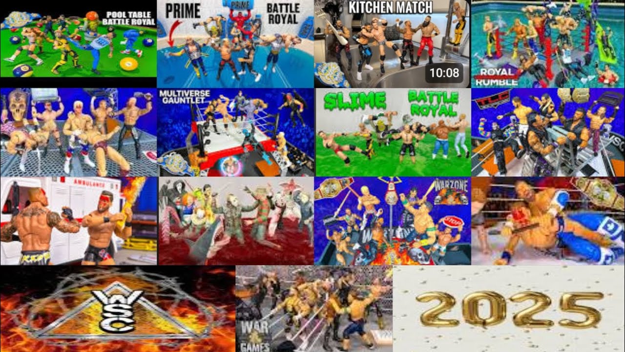 Ranking Every WSC 2025 Action Figure Match!!!