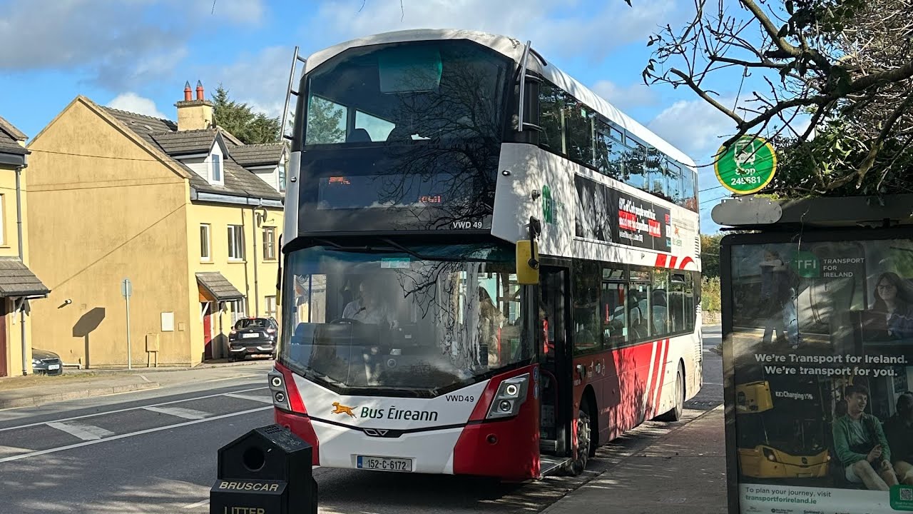Bus Eireann VWD49 Volvo B5TL Wright Eclipse Gemini 3 Route 225 Ballygarvan to Shanbally