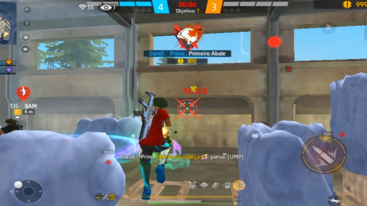 HIGHLIGHTS EM 4x4 APOSTADO!Highlights Free Fire 1280x720