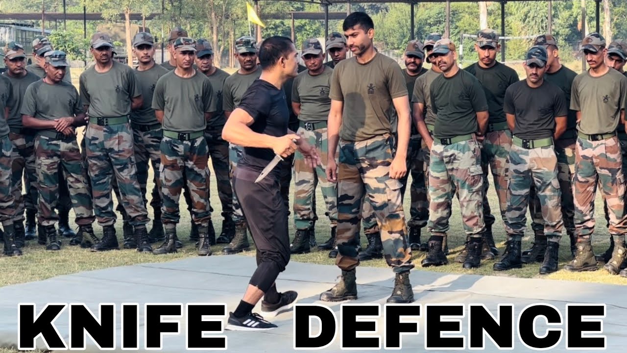 Knife🗡️Defence With Commando || Commando Fitness Club