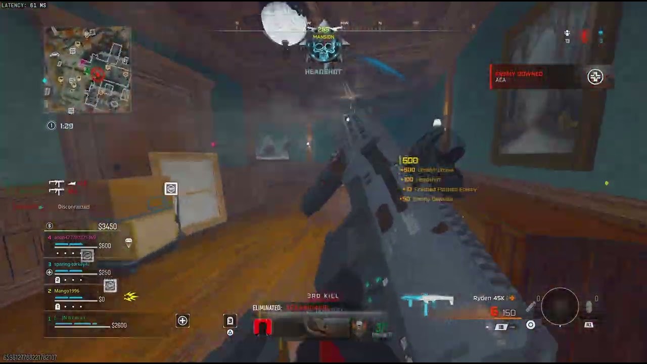 3 minutes-11 kills