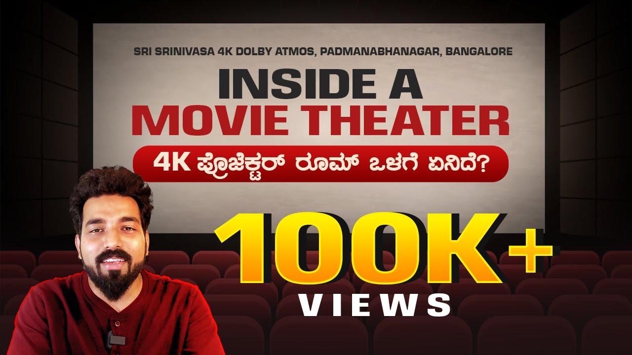 Inside a Movie Theater | 4K Projection Room | Srinivasa Theater Gowdanpalya | Sandalwood Stories