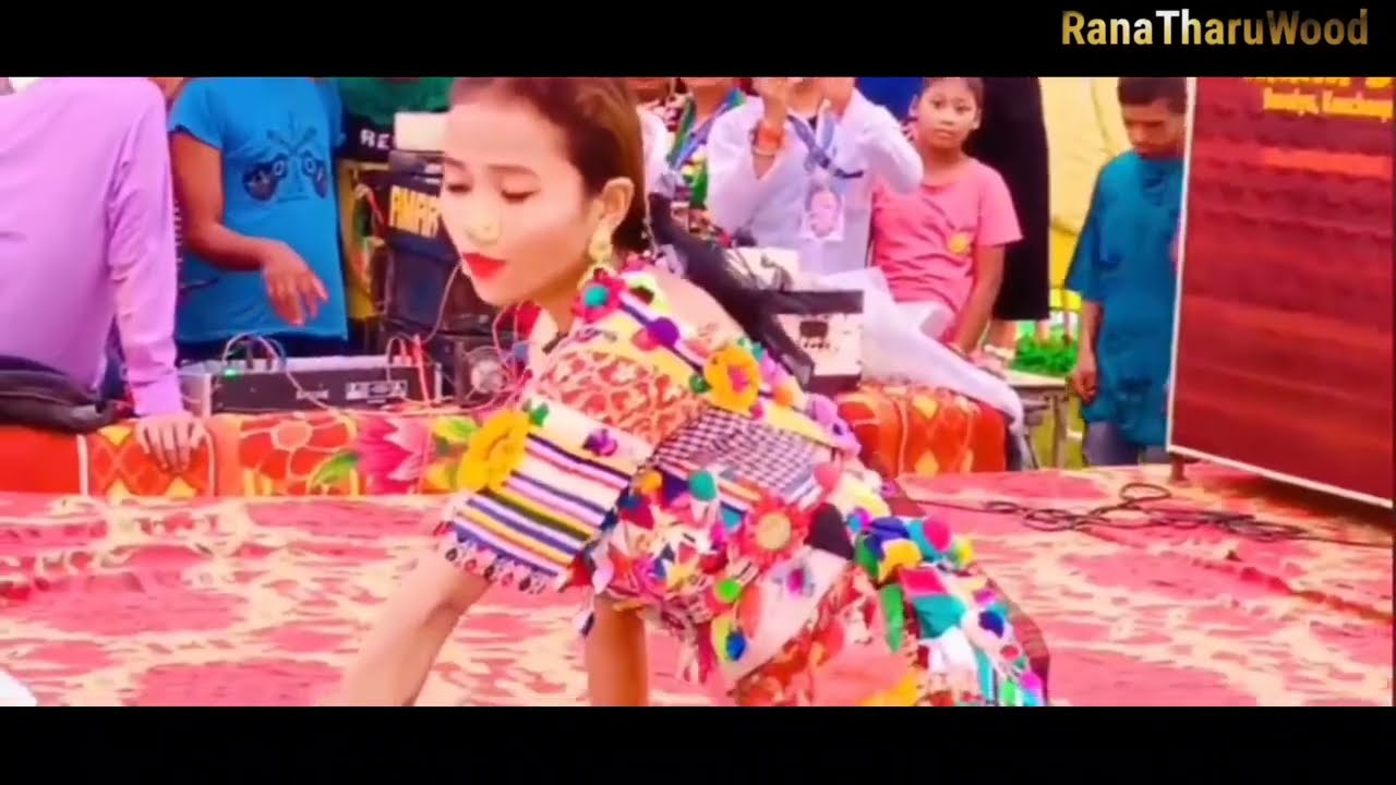 Chawanni Teej Milan Program Me Chori Chori Se Dil Bahil Jabaye RanaTharu Dance Video
