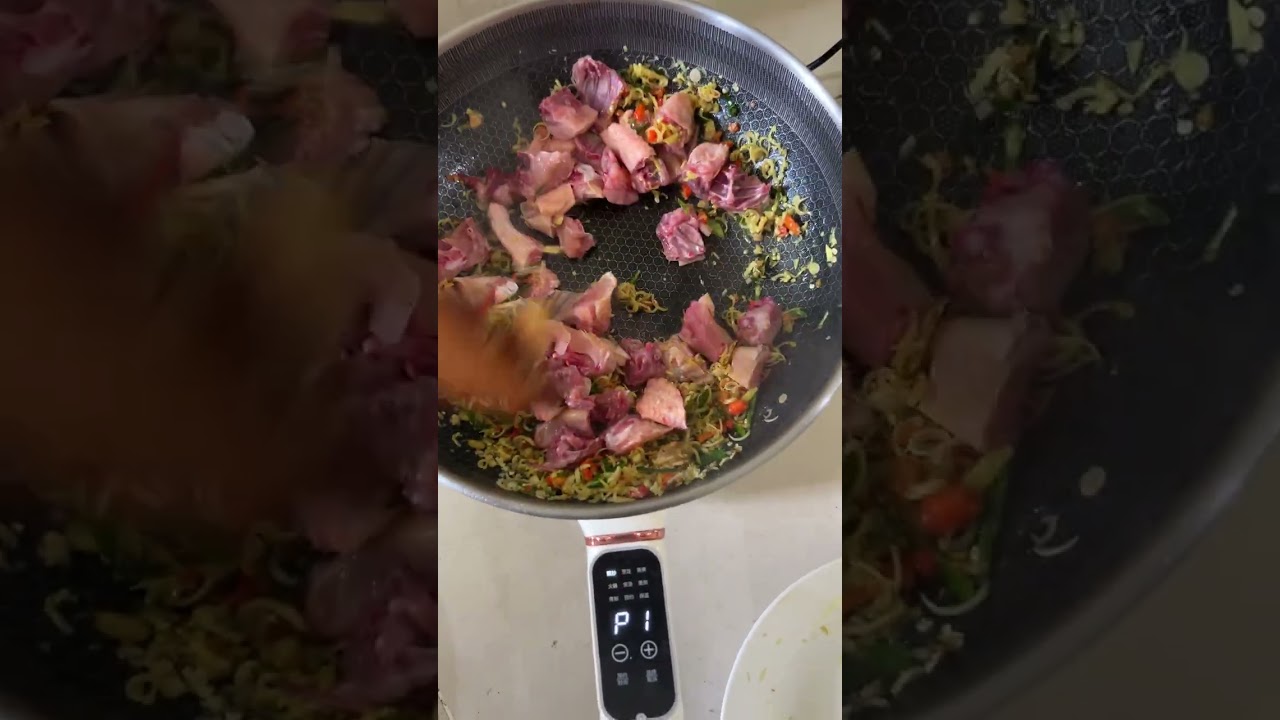 ឆាក្តៅសាច់មាន់ (chicken fried )