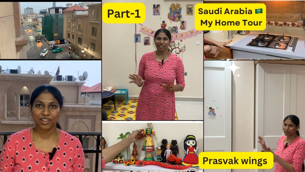 My home tour 👉 Saudi Arabia 🇸🇦 part-1 / House tour KSA(dammam) #saudiarabia #hometour #tamilvlog