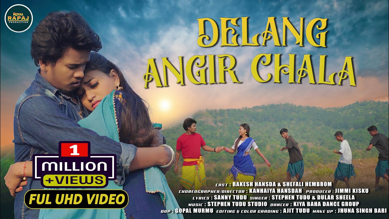 Delang Angir Chala ((Official Full 4K Video))New Santhali Video | Rakes & Shefali | Stephen & Sheela