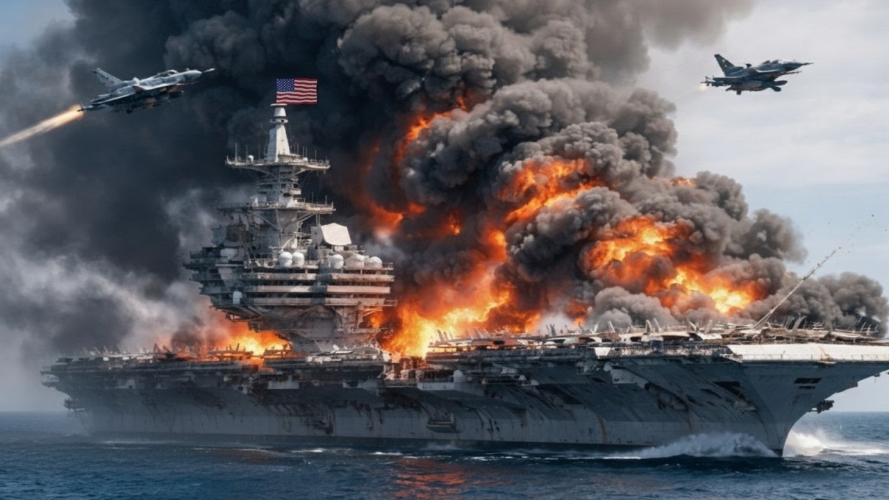 3 minutes ago, a Russian Su-57 pilot destroyed a US aircraft carrier carrying 75 fighter jets.
