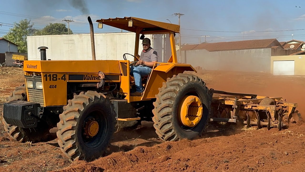 VALMET 118 TURBO A ÁLCOOL??? O QUEEEEE??? CALMA,VEM VER O VÍDEO QUE EU EXPLICO… E NA GRADE DE 24x28