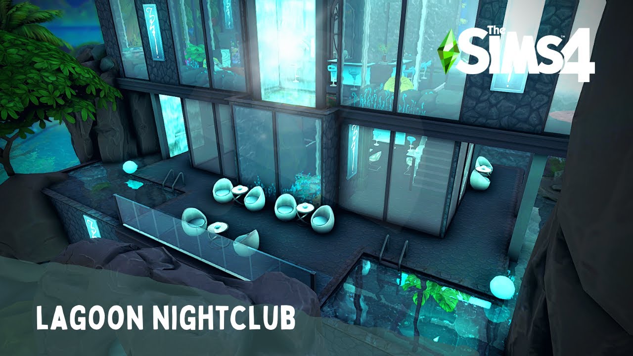 LAGOON NIGHTCLUB | The Sims 4 Speed Build | No CC