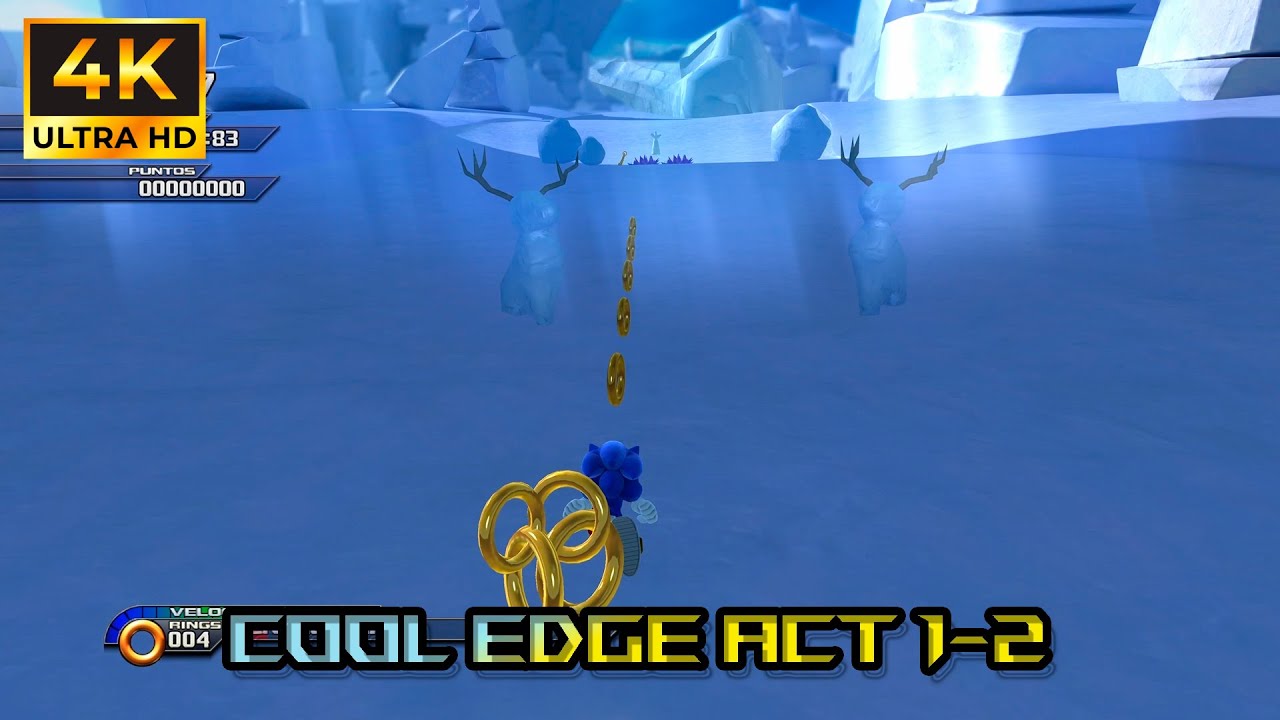 Sonic Unleashed 4k - Cool Edge Act 1-2 Day