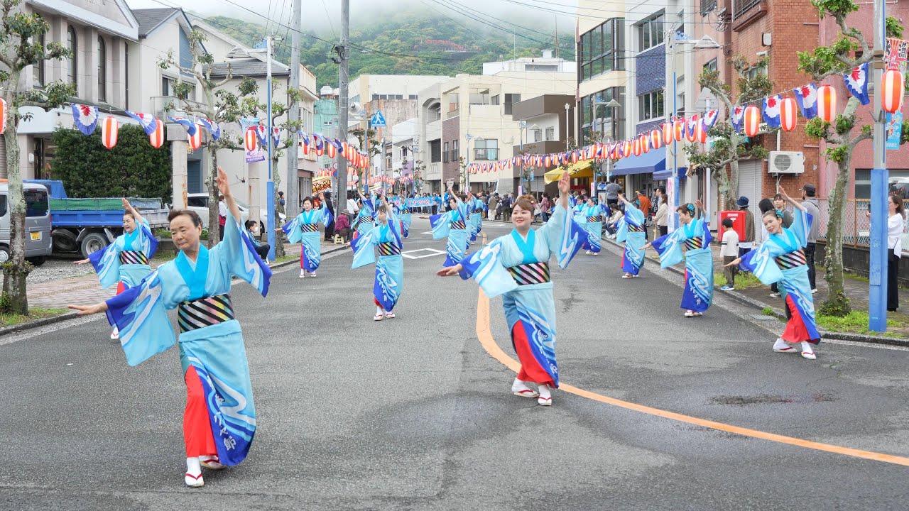 牛深ハイヤ保存会 📍牛深ハイヤ祭り (ハイヤ総踊り) 2024-04-21T13:20