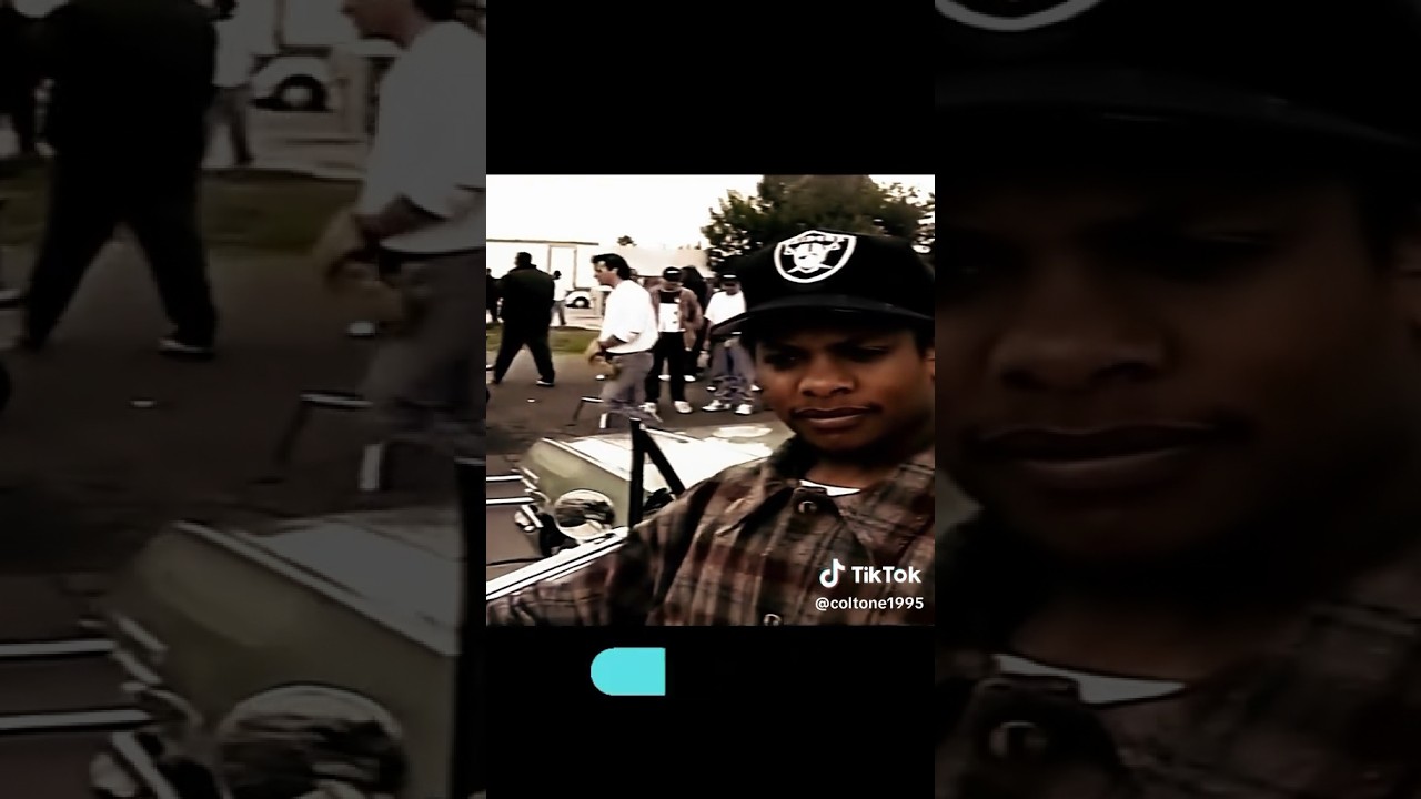 EAZY-E behind the scenes of Real Muthaphuckkin G&rsquo;s video shoot #snoopdogg #drdre #diss #track
