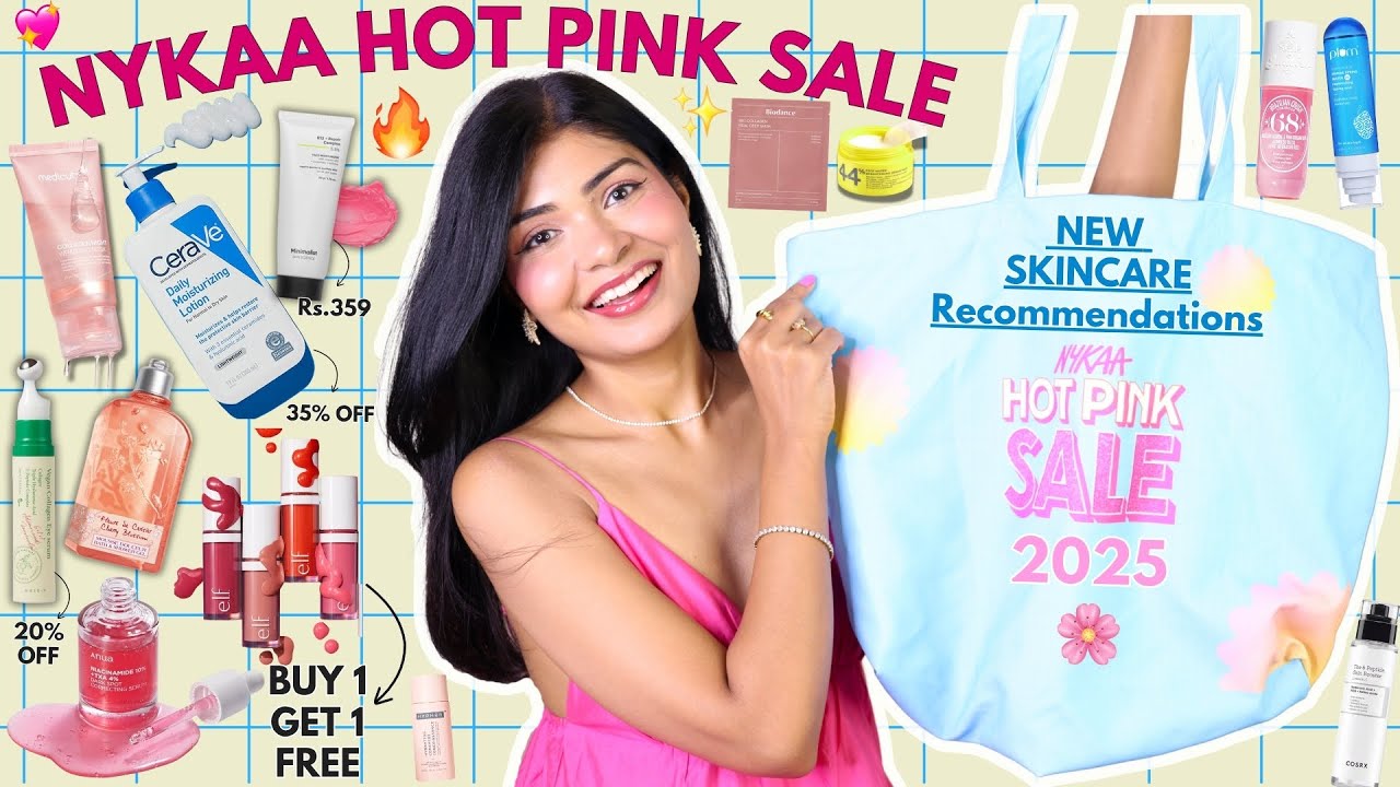 Nykaa Pink Sale 🔥 Top Skincare Under ₹500, ₹1K & More 💸 (BEST OF 2025 SO FAR!)