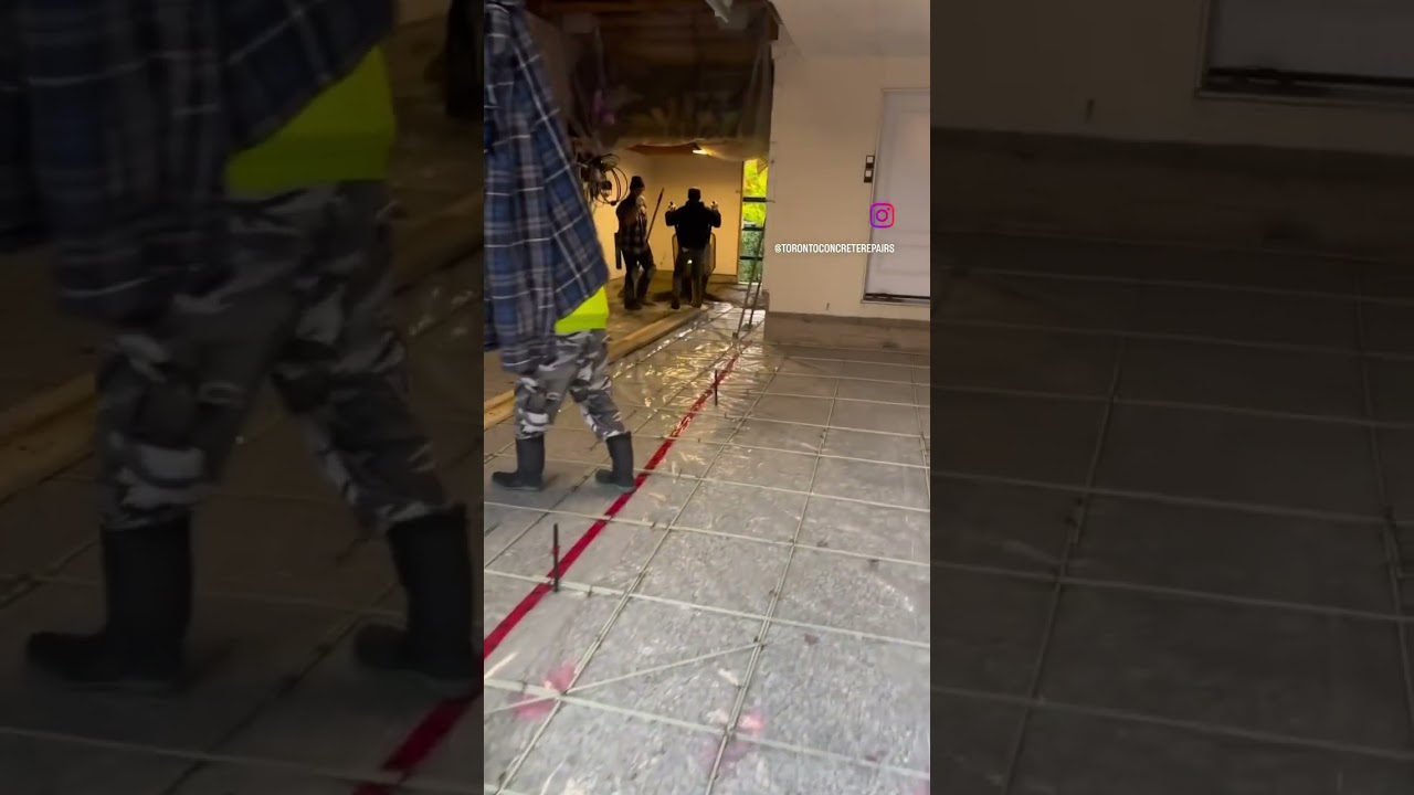 Garage floor replacement ✅ #shorts #concretelife #concretelove