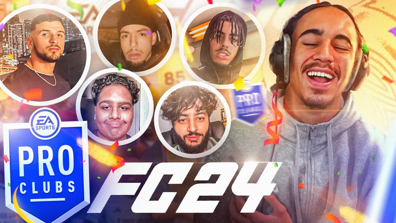 HAMZA ROAD TO DIV 1 AVEC CAFARDXCREVETTE - EA FC 24 CLUB PRO (ft. Ayss, Hakai, Mourad, etc...)