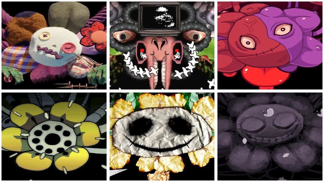 Undertale Yellow Flowey All Forms