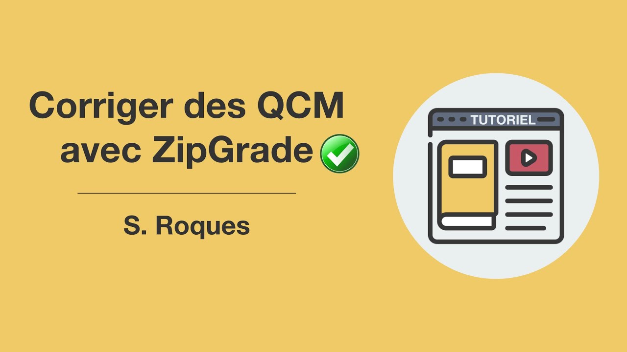 Tutoriel - ZipGrade