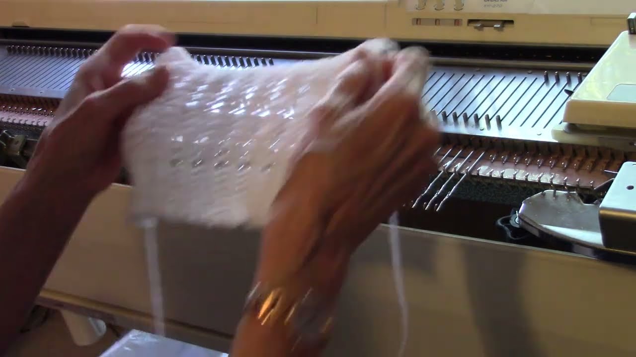 Knit Double English Rib on an LK-150! by Diana Sullivan