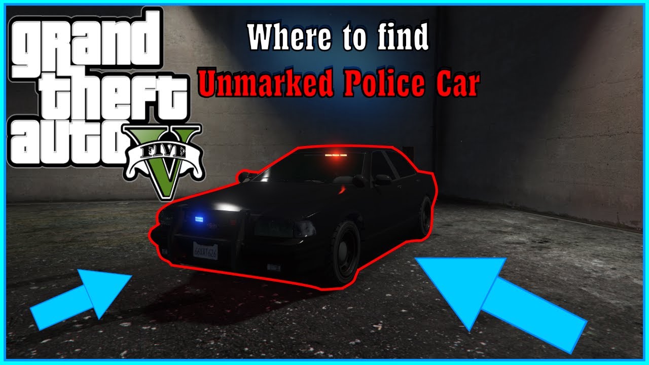 Где найти полицейскую машину без опознавательных знаков в GTA 5