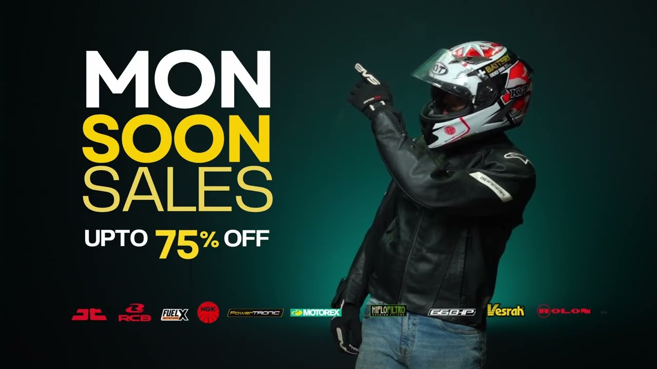 LRL Motors Monsoon Sale is Back, Grab upto 75% Discount on your favourite motorcycle accessories