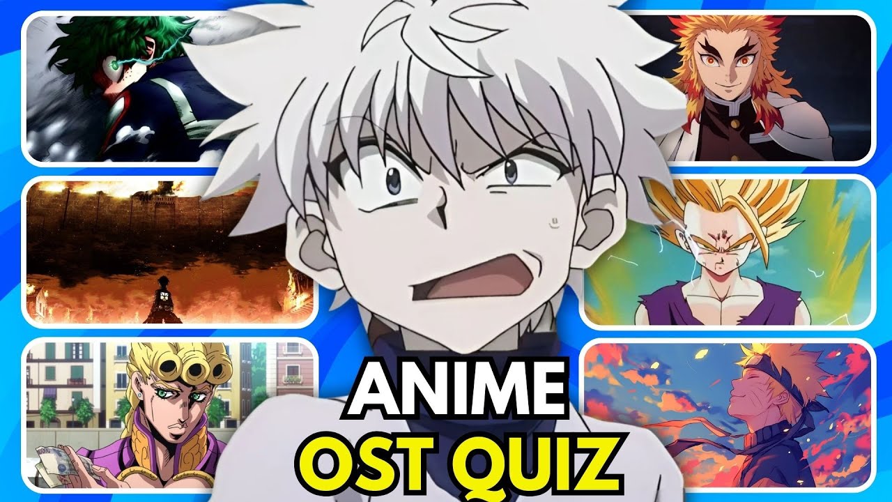 ANIME OST QUIZ🔥 - 50 Ost [VERY EASY - VERY HARD]